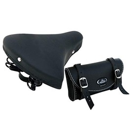 Montegrappa Saddle with Springs + Bag Montegrappa Bicycle Graziella Era R - Holland / Vintage - Black