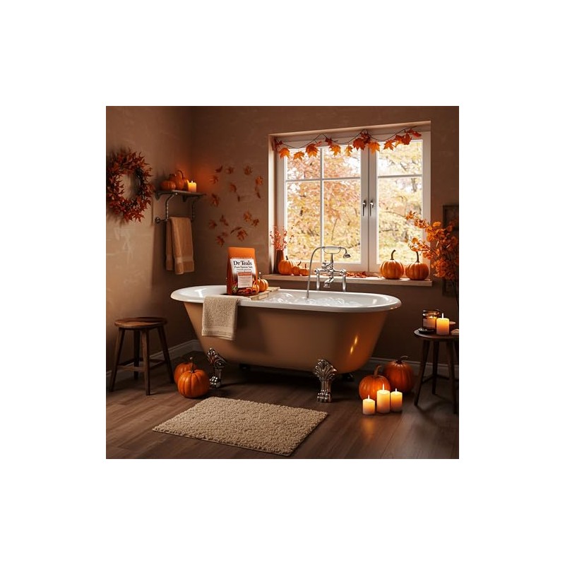 Dr Teal's Epsom Salt Magnesium Soak, Cozy Fireside, 3 lbs