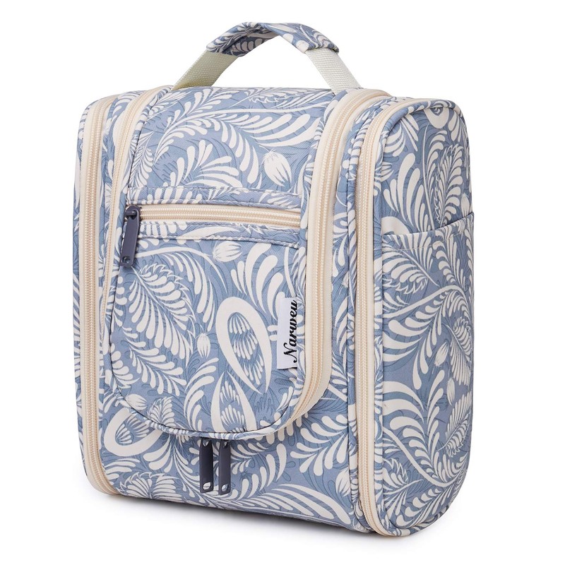 Narwey Small Hanging Toiletry Bag Women Travel Makeup Bag Organizer