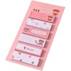 120sheets Cartoon Mini Memo Pad Multicolor Sticky Notes Stickers Decal