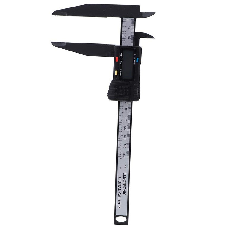 Digital Caliper, Long Jaw Inch/Millimeter Conversion Carbon Precise Ruler, Large