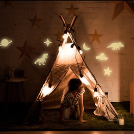 APLI Kids APLI 18227 Magic Plastic Glow in the Dark Glow in the Dark A4 Size 3 Sheets (18227)