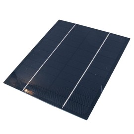 ZONADAH 6W 12V Mini Solar Panel Kit, 5521 DC Port, Batter Charger, DIY Home, Science School Projects, Camping,Fishing, Hiking Outdoor Garden Led Light Charging tools