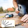KURUI Hardware Nails for Hanging Pictures Assorted Kit,700pc Black Picture