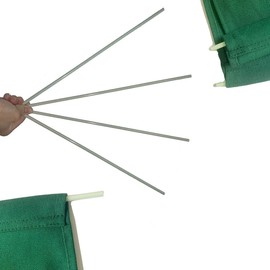 TBACW 2 Set (4pcs) Directors Chair Canvas Replacement Covers Kit for Directors Chairs,Movie Chair Replacement Canvas Seat and Back Oxford Cloth Cover for Home (2 Pair Director Chair Sticks)