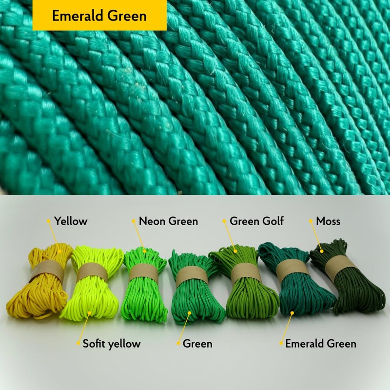 EdcX 2mm Nylon Paracord 275 (50 and 100m) - 100%