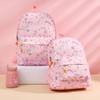 Hifot Unicorn Backpack Girls, Mini Children's Backpack with Chest Strap,