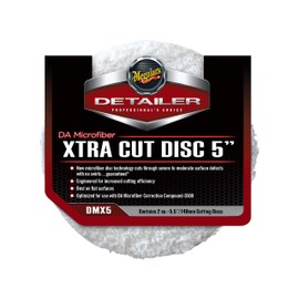Meguiar's DMX5 DA (Doble acción), Disco de Microfibra de 12,7 cm, 2 Unidades, Color Beige