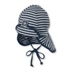 Sterntaler Flapper Hat for Boys, With Neck Protection, Star Velcro