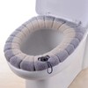 Warm Toilet Seat Cover for Bathroom Comfort – Soft Washable