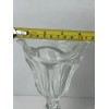 Anchor Hocking Ice Cream Parlor Sundae Clear Glass Flower Hexagon
