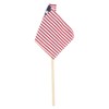KOMBIUDA Patriotic Home Decor Small American Flag Handheld Weatherproof Fabric