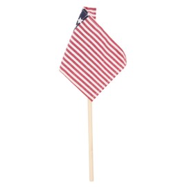 KOMBIUDA Patriotic Home Decor Small American Flag Handheld Weatherproof Fabric Flag for Indoor/Outdoor Events