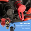 TNAIYH Car Remote Battery Terminal, 2PCS Automobile 3/8" Stud Battery
