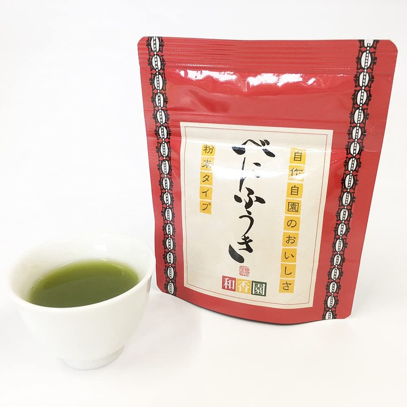 Wakoen Benifuuki Powdered Tea 1 Bag, Made in Kagoshima Prefecture