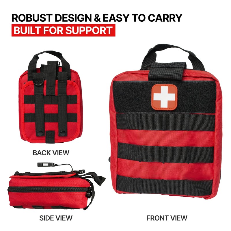ORCA Tactical Rip-Away IFAK Trauma Kit Bag – First Aid