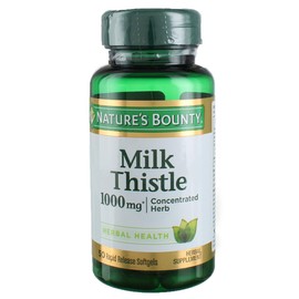 Nature's Bounty Nature's Bounty Milk Thistle 1000 mg, 50 Softgels (3 Pack)
