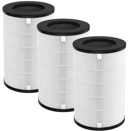 CFKREYA AP-T45 AP-T40FL Replacement Filter for HoMedics 5-in-1 Tower Air Puri-Fier Models# AP-T40FL, AP-T40WT, AP-T43-WT, AP-T45-BK and AP-T45-WT,1461901(Costco Model), 3-Pack
