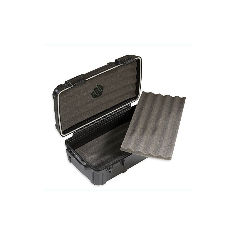 Herf-a-Dor Travel Humidor 10 Cigar Capacity - Durable, Airtight, Crushproof