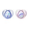 Tommee Tippee Every Day Pacifiers, Symmetrical Orthodontic Design, BPA-Free Silicone - 0-6 Months, 2 Count