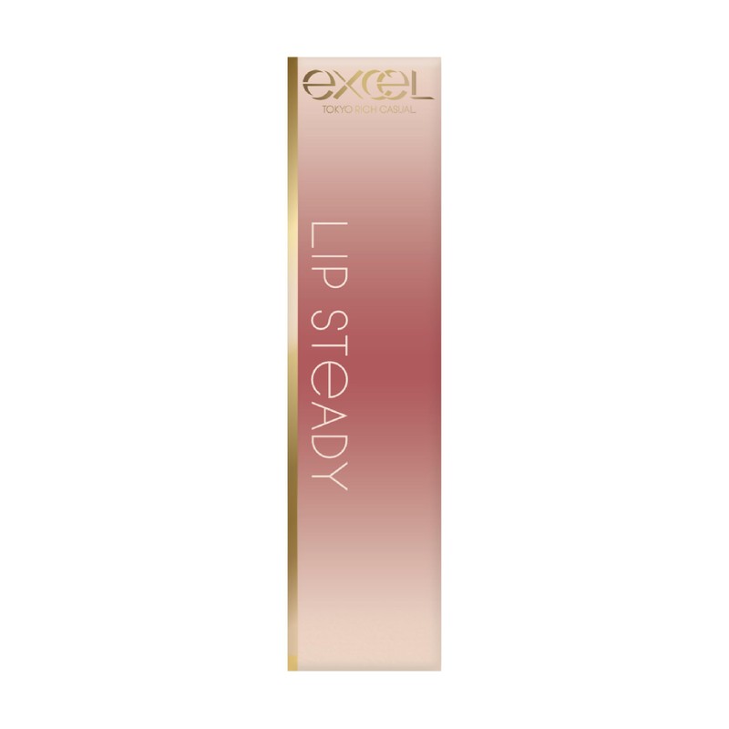 Excel Lipsteady SD02 Talk to You Lipstick, Mucous Membrane, Difficult