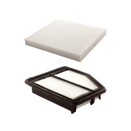 PUR 1x Air + 1x Cabin Filter (2 Total) Kit Replacement For Honda Civic Acura ILX KFL-100180