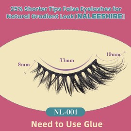 7 Pairs Cross Fluffy Cat Eye False Eyelashes – Reusable Natural Wispy Faux Lashes for Dramatic & Elegant Look