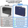HAPPOUS Fireproof File Organizer, Expanding File Folder with 13 Pockets,