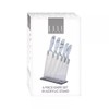 Elle Decor 5-Piece Professional Kitchen Knife Set Marble Handles &