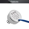 Fielect Synchronous Motor AC 110V 2.5-3RPM Turntable Motor CW/CCW Direction