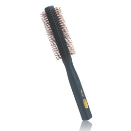 VESS Salon Roll Brush Professional Use Pro-201 Para Cabello Corto Y Cabello Mediano, Fabricado En Japón D33Mm Azul