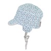 Sterntaler Baby Boys' Reversible Peaked Cap, Turquoise (turquoise 435)