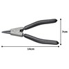 TONE Snap Ring Pliers (Straight Type for Shaft) SRPS-125 0.39