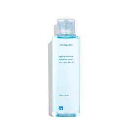Face Republic Hydro Balance Solution Toner 160mL | Vegan Certified | Hydrating & Balancing | Dermatologically Tested | No Artificial Fragrance & Coloring | Cruelty-Free | Korean Skincare