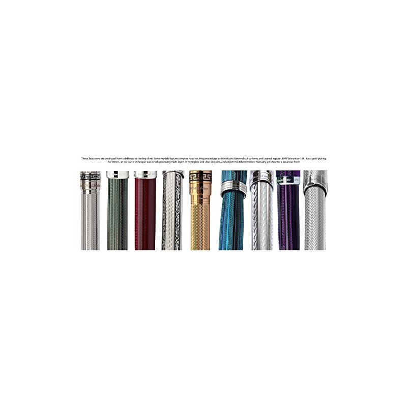 Xezo Pens Speedmaster Medium Ballpoint Refills, Pack of 2, Black