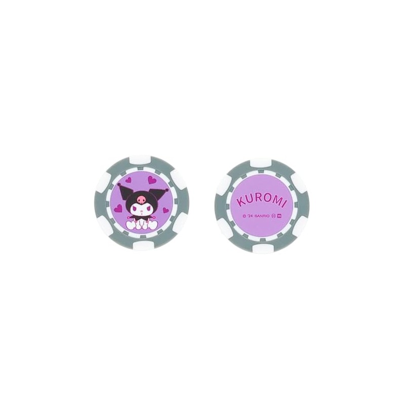 Marushin 3845002400 Golf Marker, Chromi, Beginner, Character