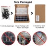 FandWay Pack of 720 M3 M4 M5 M6 Countersunk Bolts,