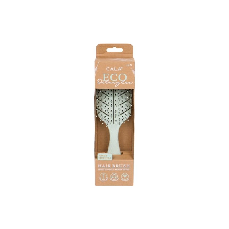 CALA ECO DETANGLER BRUSH: SAGE