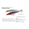 Rapala Shadow Rap Lure with Two No. 8 Hooks, 0.7