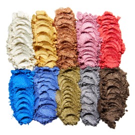 Metallic epoxy Resin Color Pigment 10 Colors -50g Gold, Silver, Blue and Red Resin dye Collections Metallic Mica Powders for Nail Art Lip Gloss, Resin kit