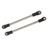 8Pcs Stainless Steel Link Rod 275mm Wheelbase Stainless Steel Link