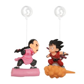 JSUPMKJ 2 Pieces Floating Fish Tank Decorations Lovely Cartoon Character Aquarium Decoration Floating Device Fish Tank Accessories Fish Playmate for All Kinds Fish Tanks