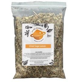 Sage Dried Herb Leaf | Leaves (Moroccan) Premium Quality by Spice Planet® 25g-1.9kg (200 Grams)