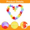 ZORVUJI Hawaii Chains, Flower Chain, Pack of 3, Tropical Hawaiian