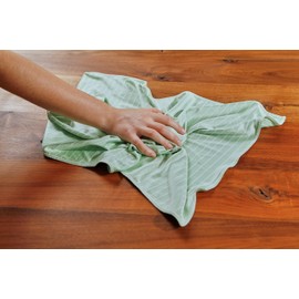 Turboprodukte Bamboo Tea Towels - Super Absorbent & Ultra Soft - Perfect for the Home and Office, light green, 3 (EU)
