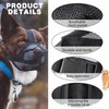 beidaiby Dog Muzzle Adjustable,Dog Muzzle for Small Dog with Rounded