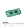 QUARKZMAN Pack of 5 LCD 1602 Display Module 3.3 V,