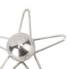 Coffee Cooling Tool with Reusable Metal Ice Sphere Stainless Steel