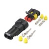 SQ02-2P조립방수커넥터 자동차배선 방수커넥터 조립용 SQ02-2P Waterproof Connector Assembly for Automotive Wiring
