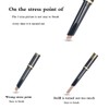 ANIFER Eyebrow Pencil Black Waterproof Smooth Natural Cruelty Free (Black